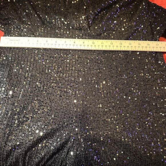 Black Sequin Jumpsuit - XL - Picture 10 of 13